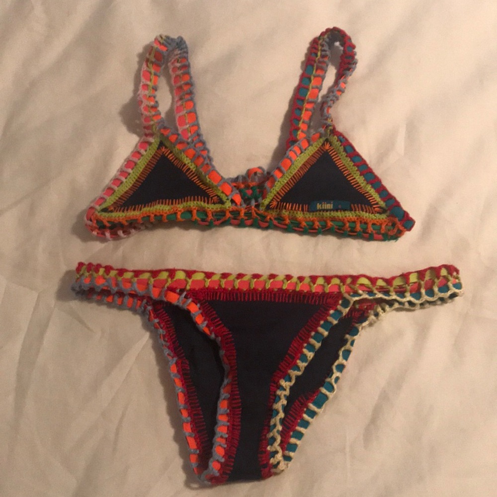 Authentic hand knit Kiini swimsuit